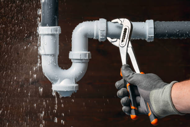Professional Sewer Line Repair technician working in Montague, MI